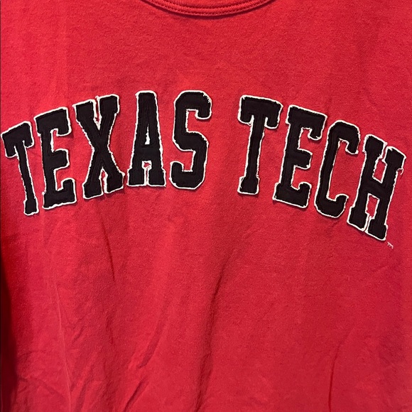 Forty Seven Red Texas Tech T-Shirt size Large - Picture 2 of 4